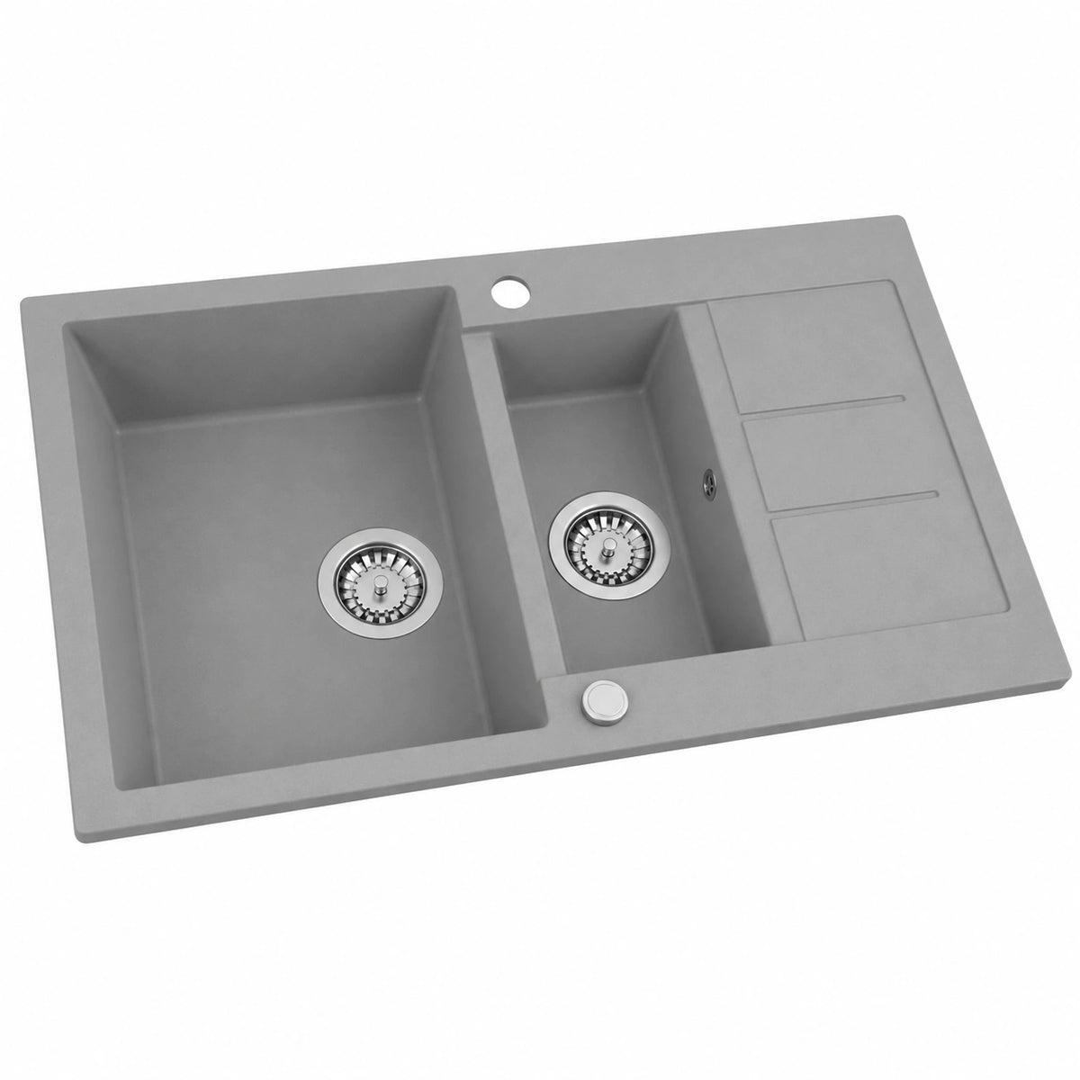 Ensemble de meubles de salle de bain, coloris gris, pour la salle de bain