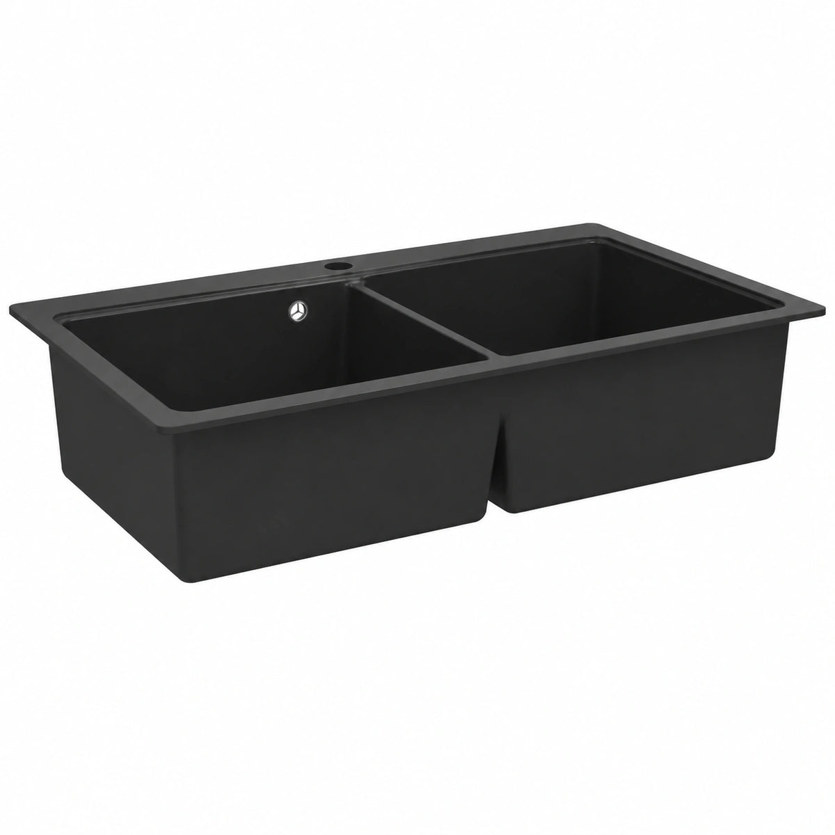 Ensemble de meubles de salle de bain, coloris noir, 86 x 51 cm, pour la salle de bain