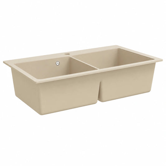 Ensemble de meubles de salle de bain, coloris beige, pour la salle de bain
