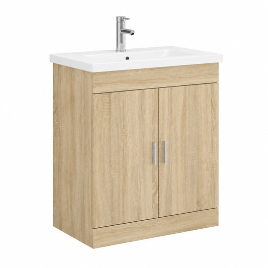 Robinet extérieur, avec rangement, en chêne, 81 x 40 x 84,5 cm, pour le jardin ou la terrasse