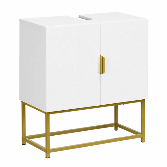 Ensemble de meubles de salle de bain, coloris blanc, pour la salle de bain