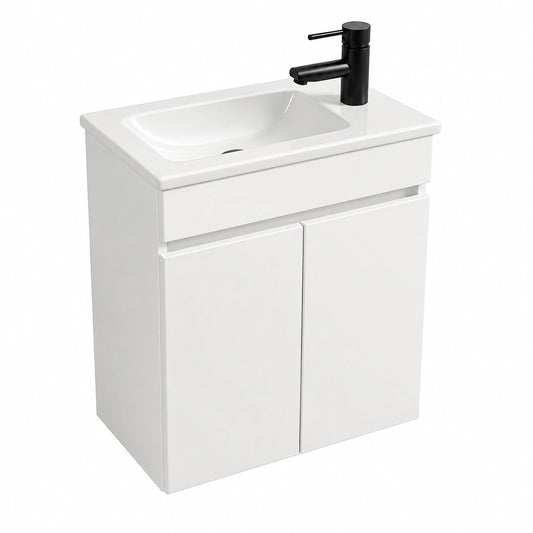 Robinet extérieur, coloris blanc, pour le jardin ou la terrasse